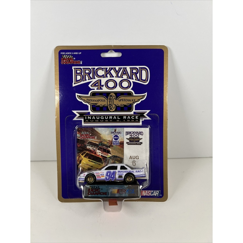 Sealed Rare Racing Champions Brickyard 400 Inaugural Race 1994 1:64 Die Cast (3)